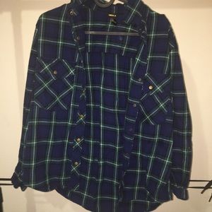Button up plaid